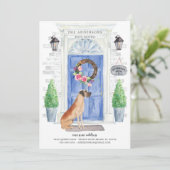 素晴らしいデーン·フロント·ドアの動きの発表 招待状 (スタンド正面)