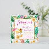 素晴らしいトロピカルカクテルフラワーズパーティーsq 招待状 (スタンド正面)