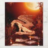 素晴らしいドラゴン ワインラベル (シングルラベル)