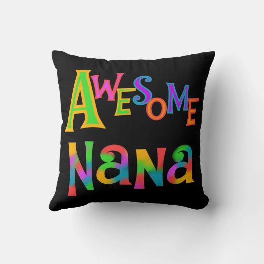 素晴らしいナナのTシャツおよびギフト クッション (裏面)