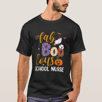 素晴らしいナースコスチューム素晴らしい学校ナースブー Tシャツ