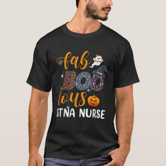 素晴らしいナースコスチューム素晴らしいSTNAナースハロー Tシャツ (正面)
