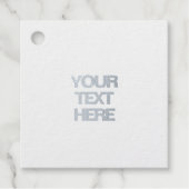 素晴らしいネオンホログラフィックユニコーンピンク文字かわいい フェイバータグ (正面)