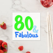 素晴らしいネオン誕生日 スタンダードカクテルナプキン (インサイチュ)