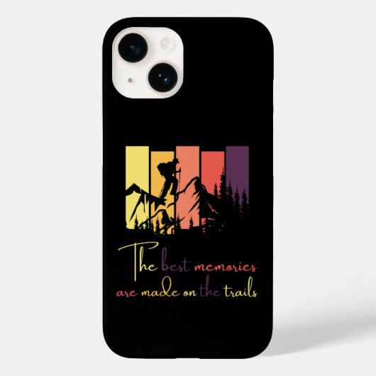 素晴らしいハイキング電話ケース Case-Mate iPhoneケース (裏面)