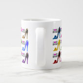 素晴らしいハイヒールとスティレット ジャンボコーヒーマグカップ (裏面)