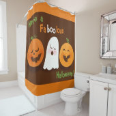 素晴らしいハロウィーンを持っている シャワーカーテン (インサイチュ)