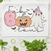 素晴らしいハロウィーン キッチンタオル (折り畳み)