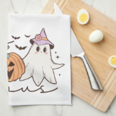 素晴らしいハロウィーン キッチンタオル (四つ折り)