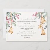 素晴らしいハンドクリス描マスパーティー 招待状 (正面)