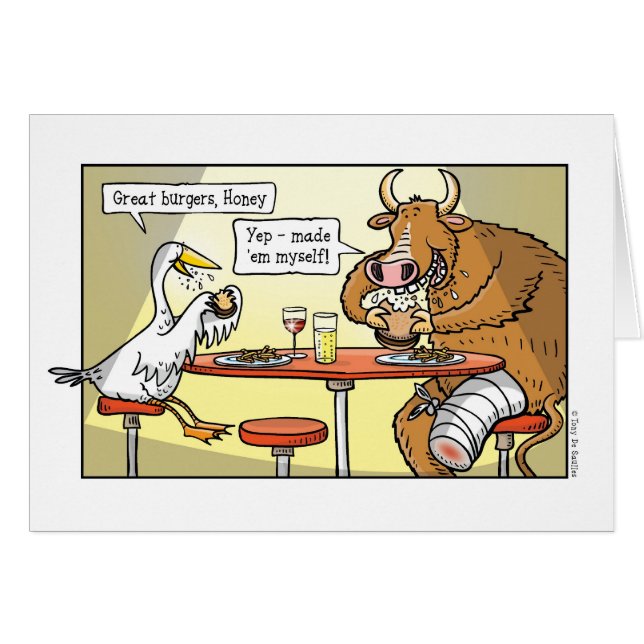 素晴らしいハンバーガー! (正面横)