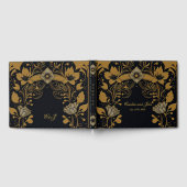 素晴らしいハートの自然。牧歌的ハート ゲストブック (全面)