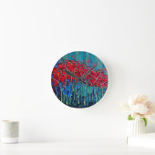 素晴らしいハートウォールクロック ラウンド壁時計 (ホーム)