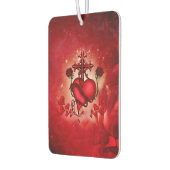 素晴らしいハート カーエアーフレッシュナー (左)