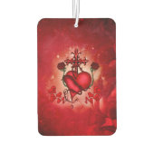 素晴らしいハート カーエアーフレッシュナー (裏面)