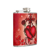 素晴らしいハート フラスク (右)
