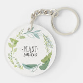 素晴らしいハーブII |の植物のスマイル キーホルダー (裏面)