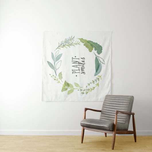 素晴らしいハーブII |の植物のスマイル タペストリー (インサイチュ)