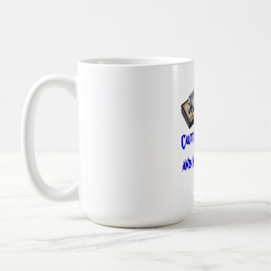 素晴らしいハーモニカのマグ! コーヒーマグカップ (左)