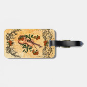 素晴らしいバイオリン ラゲッジタグ (裏面横)