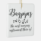 素晴らしいバグパイプ セラミックオーナメント (右)