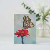 素晴らしいバタフライアート! ポストカード (スタンド正面)