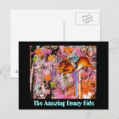 素晴らしいバニー乗り ポストカード (正面/裏面)