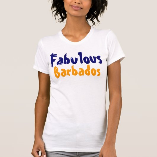 素晴らしいバルバドスTシュルト Tシャツ (正面)