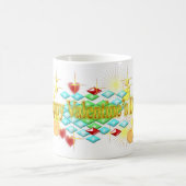 素晴らしいバレンタインデー コーヒーマグカップ (中央)
