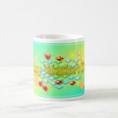 素晴らしいバレンタインデー コーヒーマグカップ (中央)