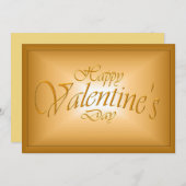 素晴らしいバレンタインデー シーズンカード (正面/裏面)