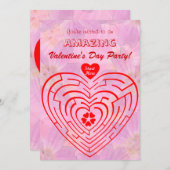 素晴らしいバレンタインデー 招待状 (正面/裏面)