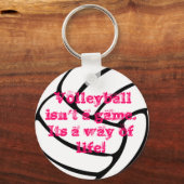 素晴らしいバレーボールキーチェーン。 キーホルダー (正面)