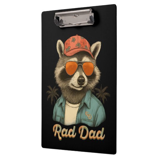 素晴らしいパパおもしろいハッピーファーザーズデイヴィンテージ クリップボード (左)