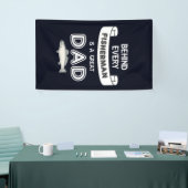 素晴らしいパパのパーティーの旗を採取する父の日 横断幕 (トレードショー)