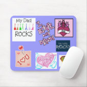素晴らしいパパのマウスパッド マウスパッド (マウス)