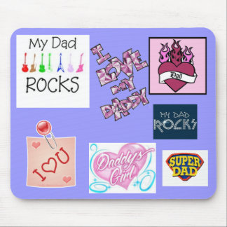 素晴らしいパパのマウスパッド マウスパッド