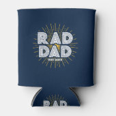 素晴らしいパパキッズギフトファーザーホワイトタイポグラフィ 缶クーラー (正面)