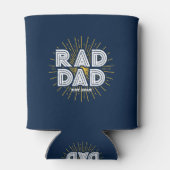 素晴らしいパパキッズギフトファーザーホワイトタイポグラフィ 缶クーラー (裏面)