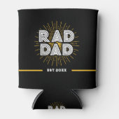 素晴らしいパパギフトトゥファーザーモダンタイポグラフィ 缶クーラー (正面)