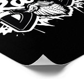 素晴らしいパパクールポスター – 父の日の贈り物 ポスター (角)