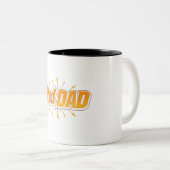 素晴らしいパパマグカップ – レトロヴィンテージコーヒーカップ ツートーンマグカップ (正面右)