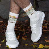 素晴らしいパパレトロストライプ | ヴィンテージ父の日 ソックス