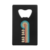 素晴らしいパパレトロヴィンテージサンセットファーザー クレジットカード栓抜き (正面)