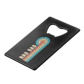 素晴らしいパパレトロヴィンテージサンセットファーザー クレジットカード栓抜き (正面アングル)