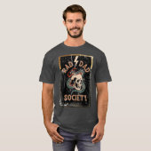 素晴らしいパパ協会クールパパクラブパパライフファーザーズデイ Tシャツ (正面フル)