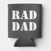 素晴らしいパパ木炭グレーモダンタイポグラフィクール 缶クーラー (正面)