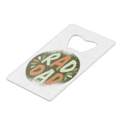 素晴らしいパパ クレジットカード栓抜き (正面アングル)