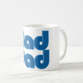 素晴らしいパパ コーヒーマグカップ (正面右)