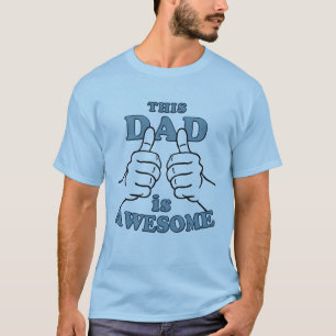 素晴らしいパパ! 父の日および毎日 Tシャツ